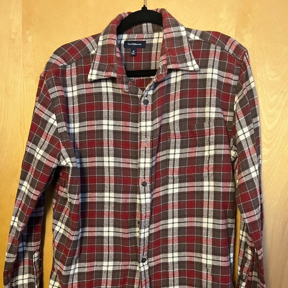 Croft & Barrow Flannel Button Up Shirt